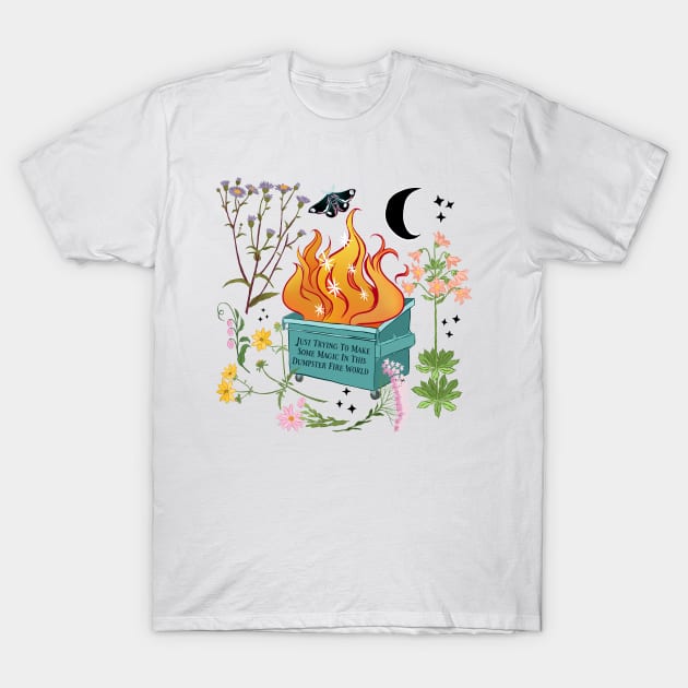Dumpster fire t shirt discount
